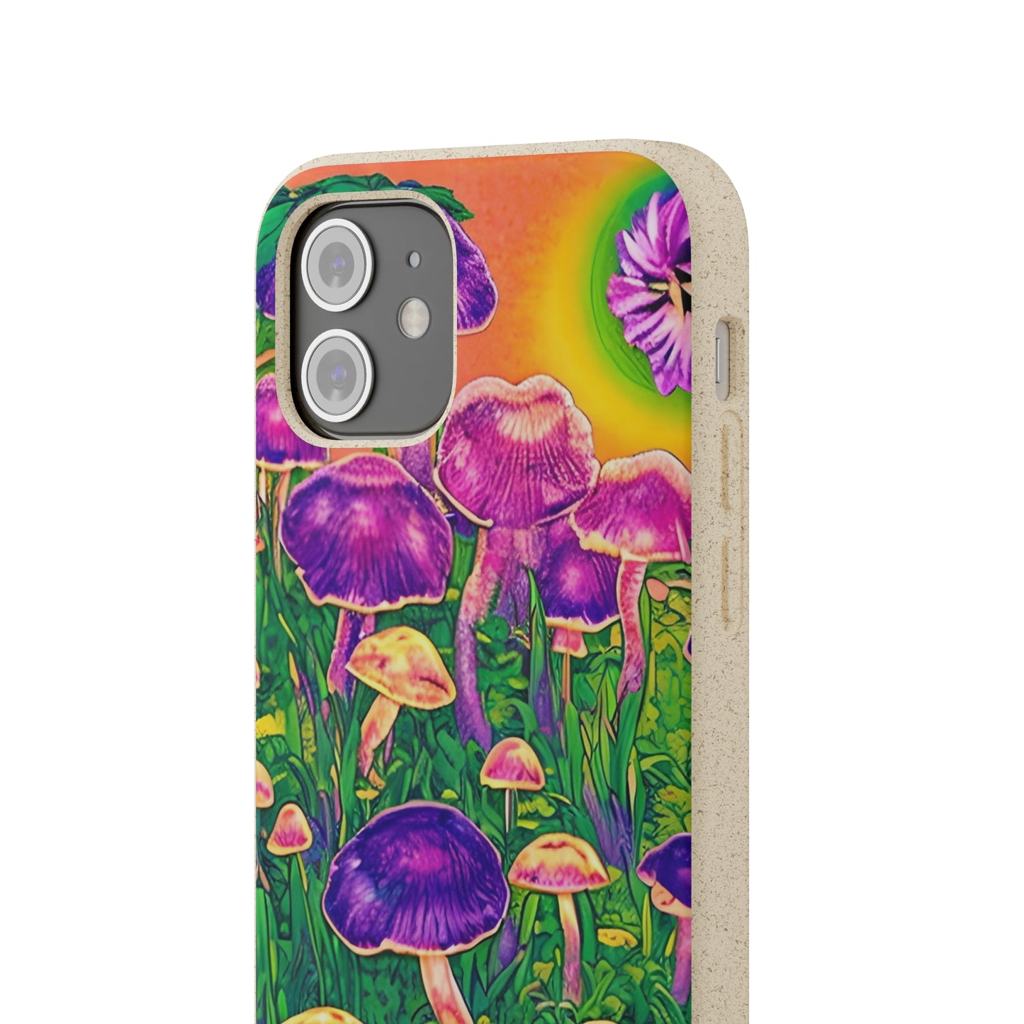 Magic Mushrooms EcoElegance Biodegradable Cases 🌱