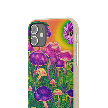 Magic Mushrooms EcoElegance Biodegradable Cases 🌱