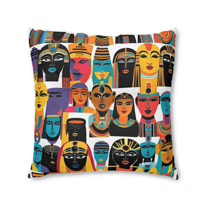 Kemetic Social Club Tufted Square Floor Pillow