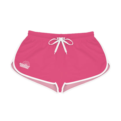 Juicy Pink Retro Women's Gym Shorts