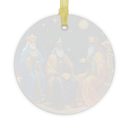 Three Kings Glass Ornaments