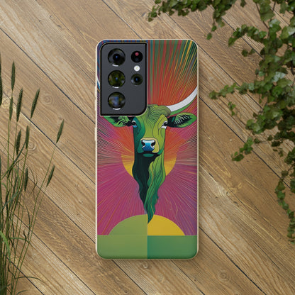 Taurus Rising EcoElegance Biodegradable Phone Case 🌿