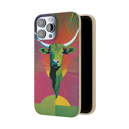 Taurus Rising EcoElegance Biodegradable Phone Case 🌿