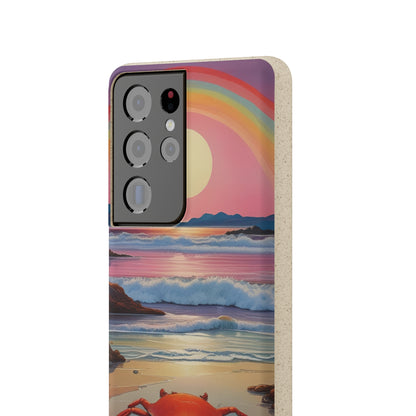 Cancerian Sunset EcoElegance Biodegradable Phone Case 🌿