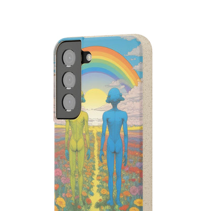 Gemini Spring V EcoElegance Biodegradable Phone Case 🌿