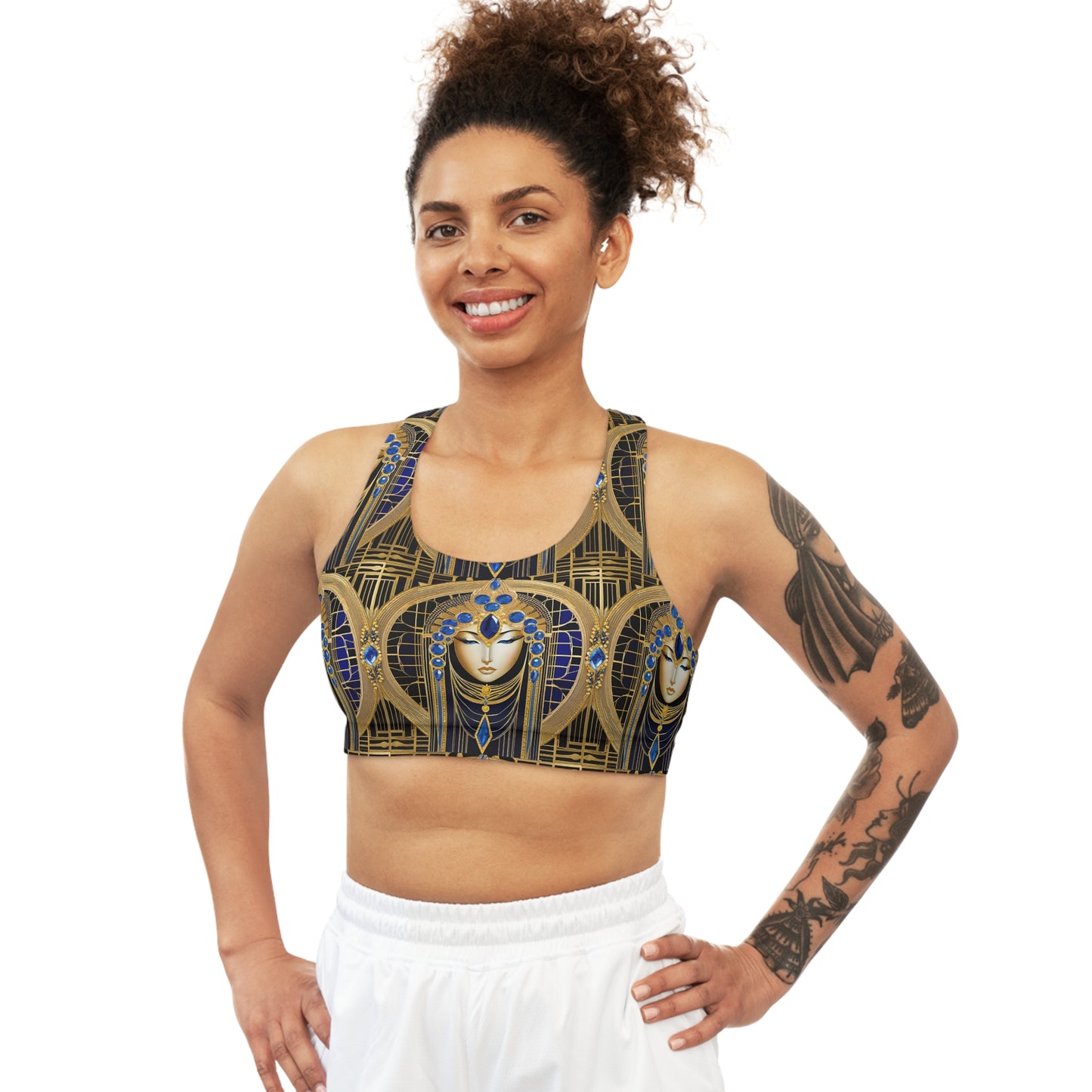 Sapphire Virgin Queen SoftFlex Sports Bra 🇺🇸