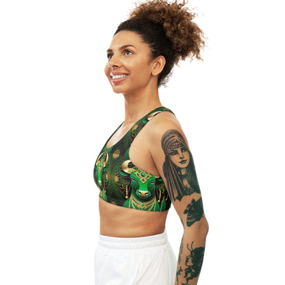 Emerald Bull of May Softflex Sports Bra 🇺🇸