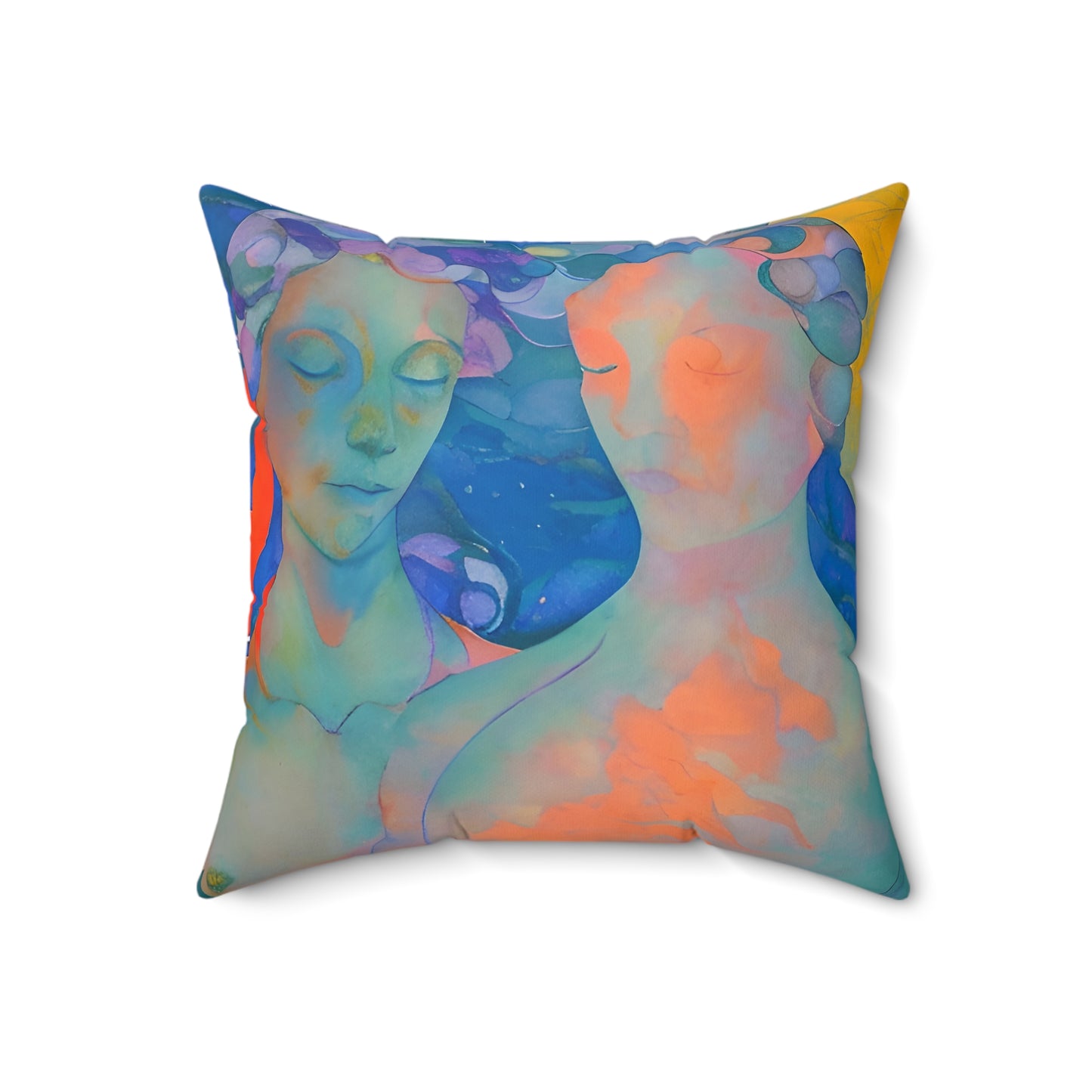 Neptunian Dreams Square Pillow