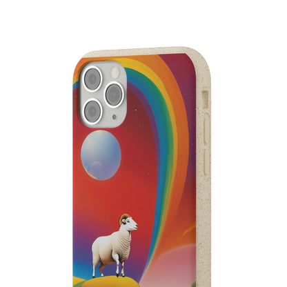 Aries Awakenings EcoElegance Biodegradable Phone Case 🌱