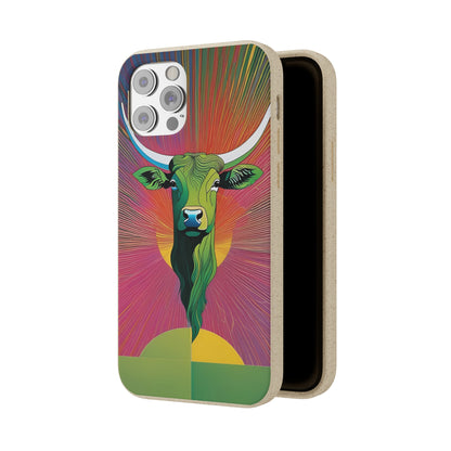 Taurus Rising EcoElegance Biodegradable Phone Case 🌿