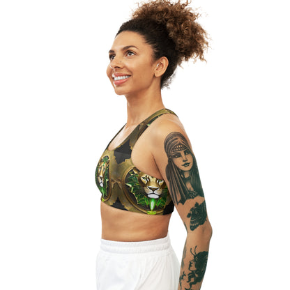 Peridot Lion Softflex Sports Bra 🇺🇸