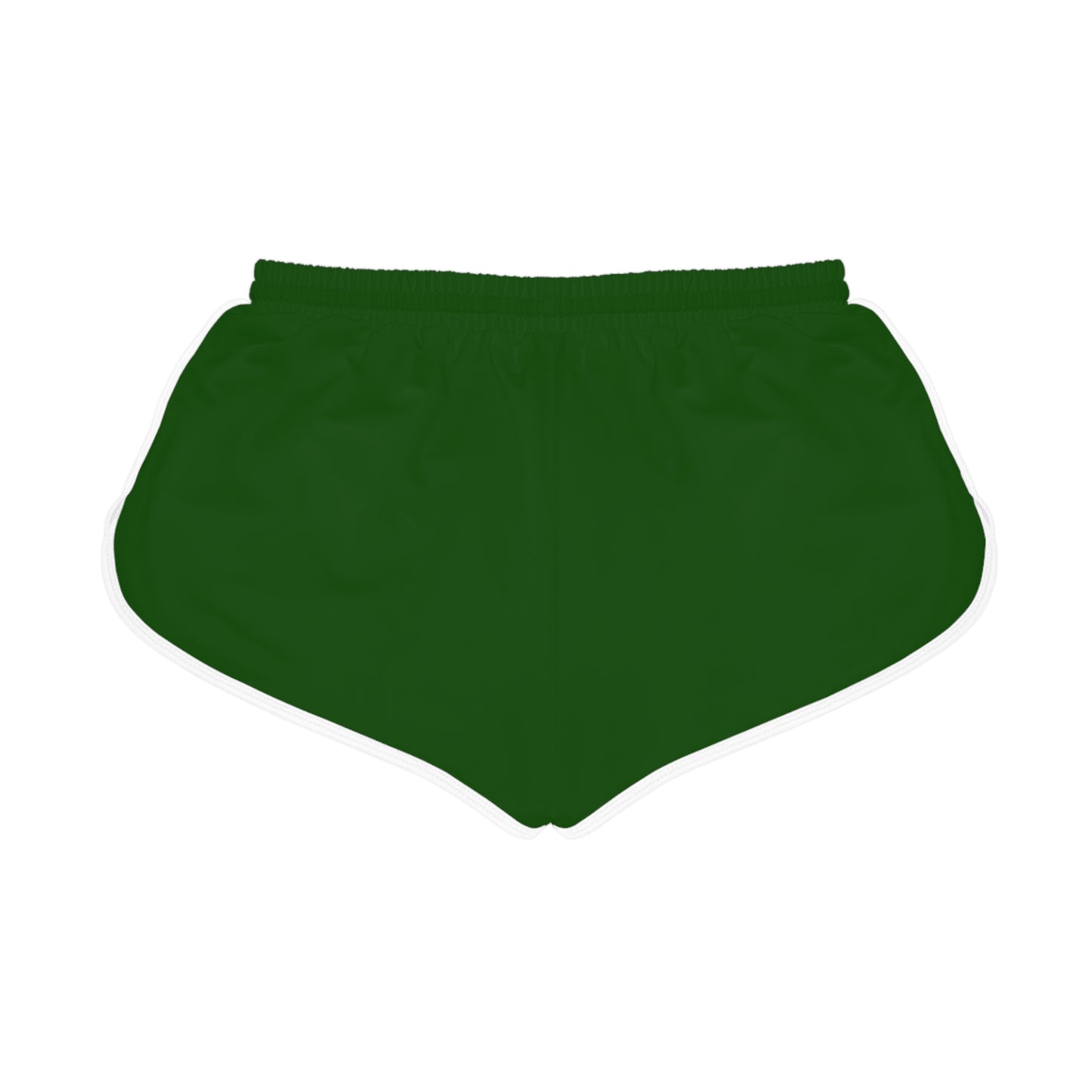 Forest Green Retro Women's Gym Shorts