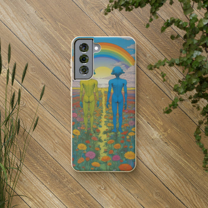 Gemini Spring V EcoElegance Biodegradable Phone Case 🌿