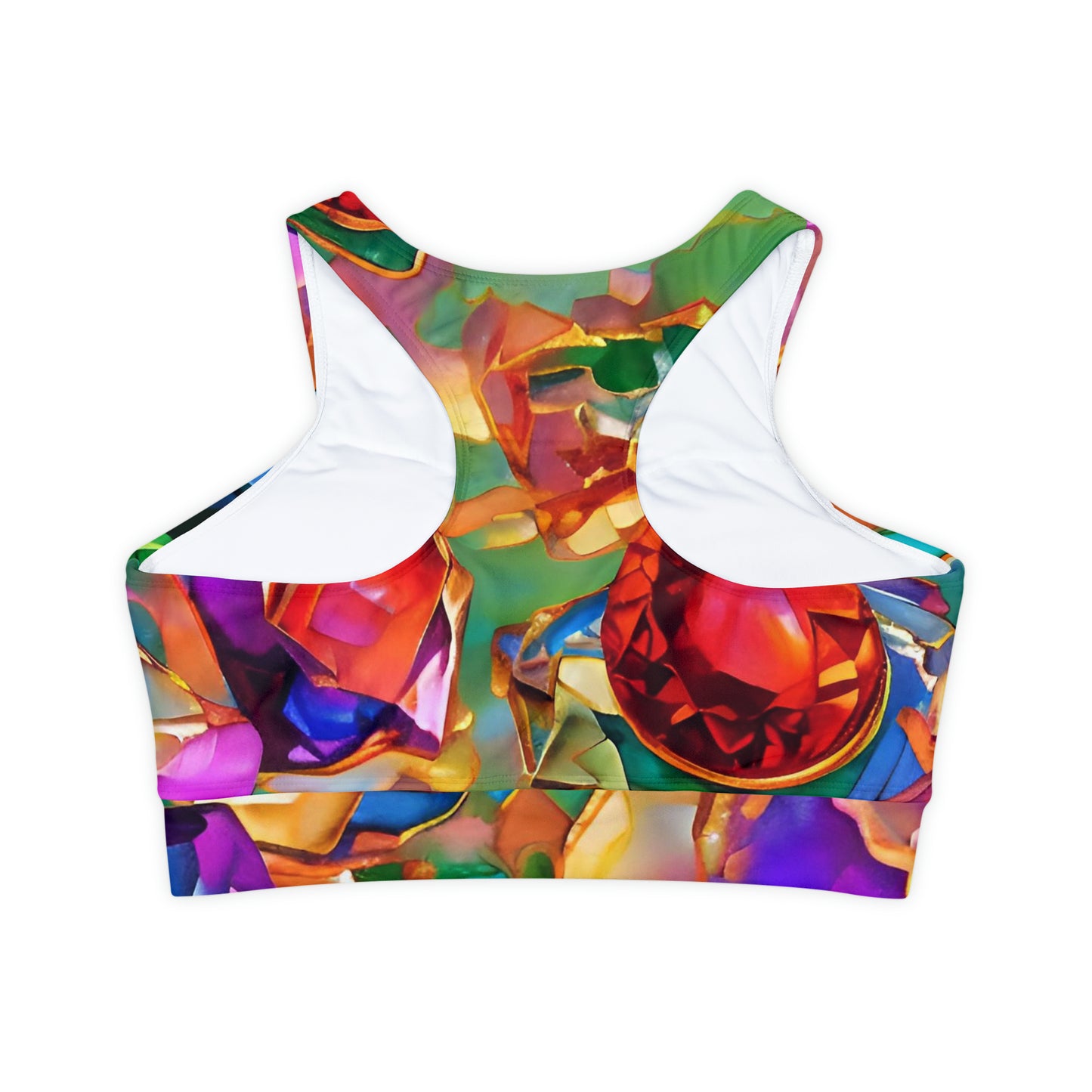 Liquid Luxury Crewneck Sports Bra 🇺🇸