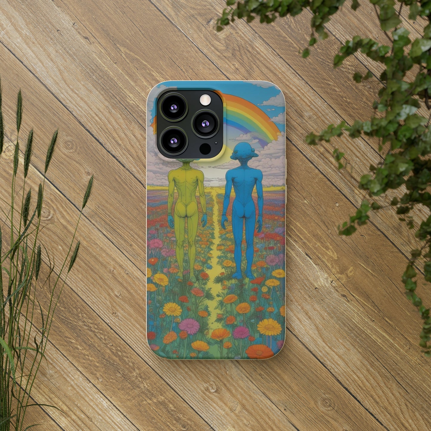 Gemini Spring V EcoElegance Biodegradable Phone Case 🌿