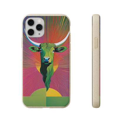 Taurus Rising EcoElegance Biodegradable Phone Case 🌿