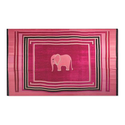 Pink Elephant Area Rugs