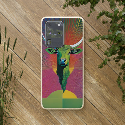 Taurus Rising EcoElegance Biodegradable Phone Case 🌿