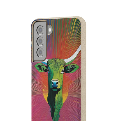 Taurus Rising EcoElegance Biodegradable Phone Case 🌿