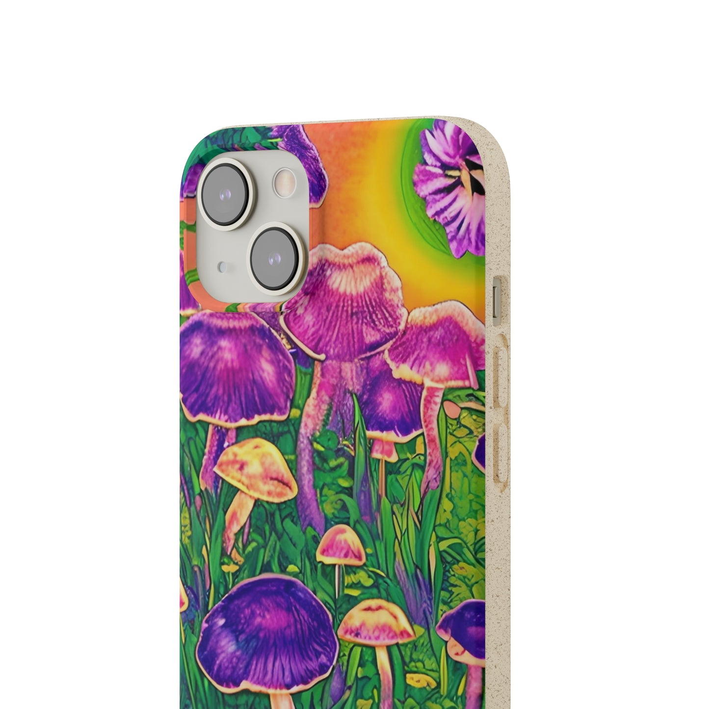 Magic Mushrooms EcoElegance Biodegradable Cases 🌱