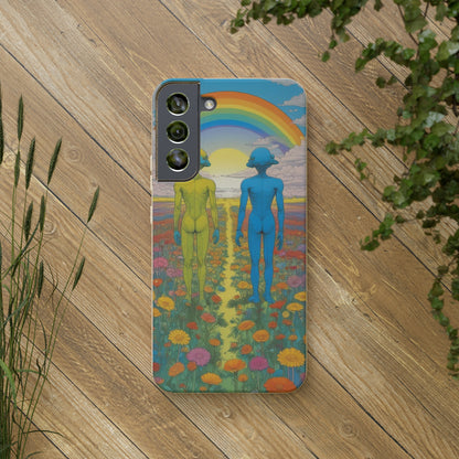 Gemini Spring V EcoElegance Biodegradable Phone Case 🌿