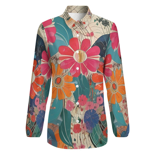 Spring Dreams Long Sleeve Blouse