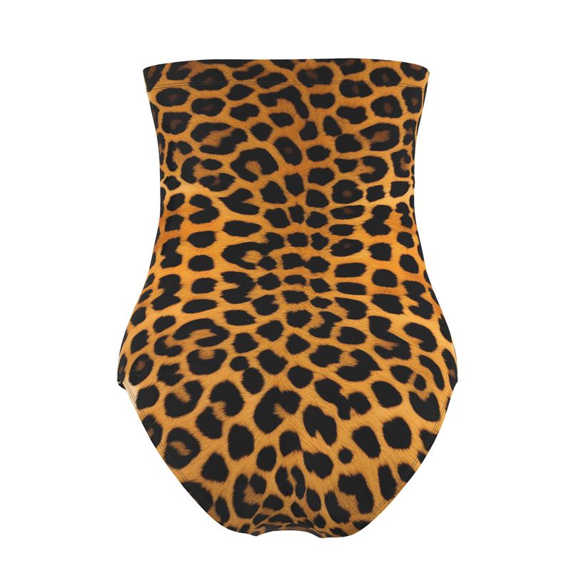 Lady Miss Leopard Strapless Swimsuit✅