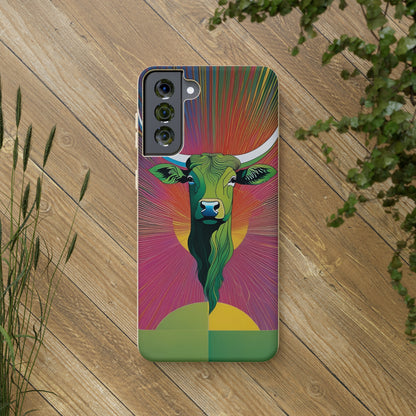 Taurus Rising EcoElegance Biodegradable Phone Case 🌿