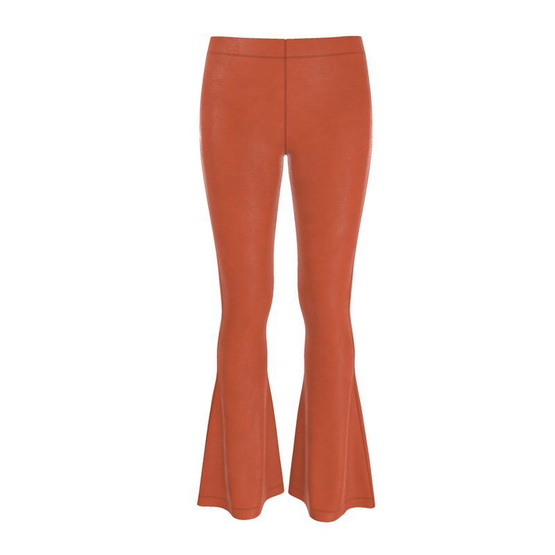 Ginger Snap Lux Velour Flares