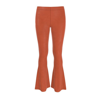 Ginger Snap Lux Velour Flares