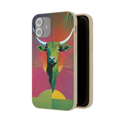 Taurus Rising EcoElegance Biodegradable Phone Case 🌿