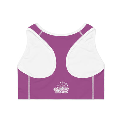 Berry Cream Classic Sports Bra 🇺🇸