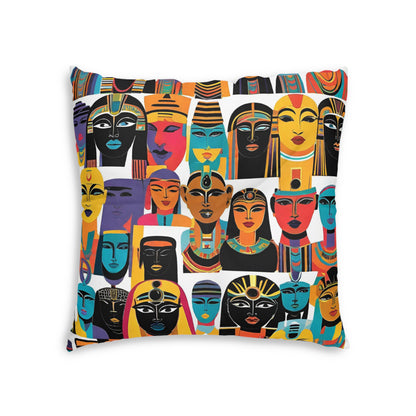 Kemetic Social Club Tufted Square Floor Pillow