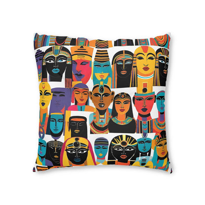 Kemetic Social Club Tufted Square Floor Pillow