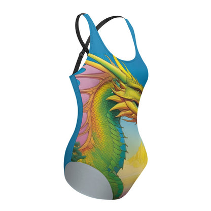 Happy Dragon Adjustable One Piece Swimsuit