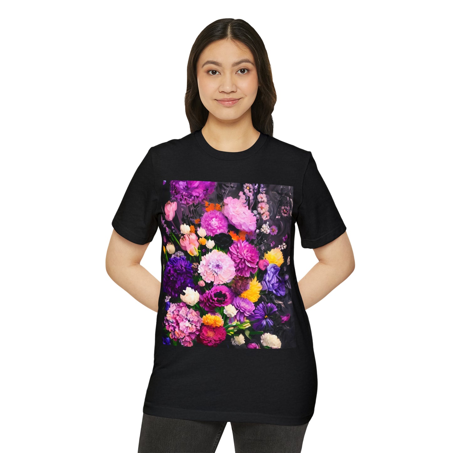 Deep Bouquet Unisex EcoChic T-Shirt ♻️