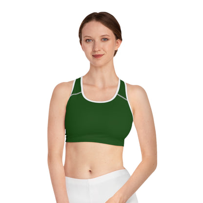 Forest Green Classic Sports Bra 🇺🇸