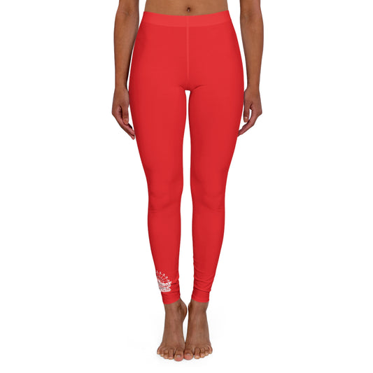 Red Active Leggings 🇺🇸