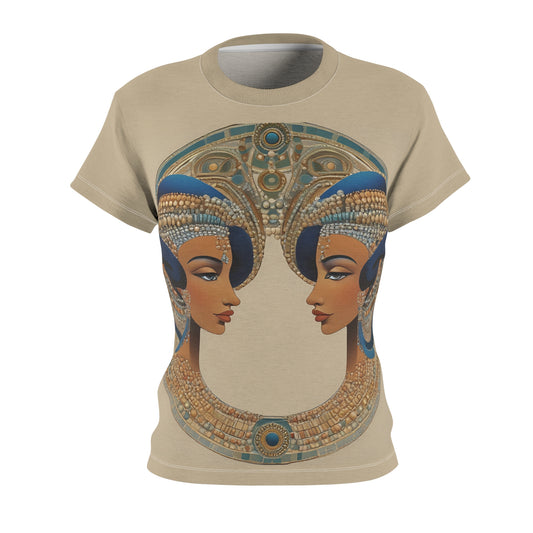 Tan Twins Women's Art Tee 🇺🇸