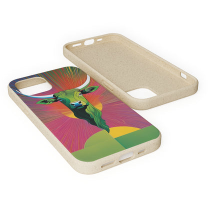 Taurus Rising EcoElegance Biodegradable Phone Case 🌿