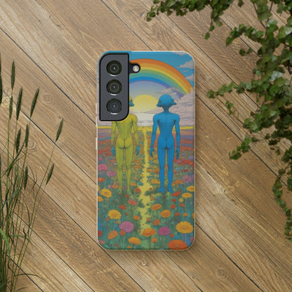 Gemini Spring V EcoElegance Biodegradable Phone Case 🌿