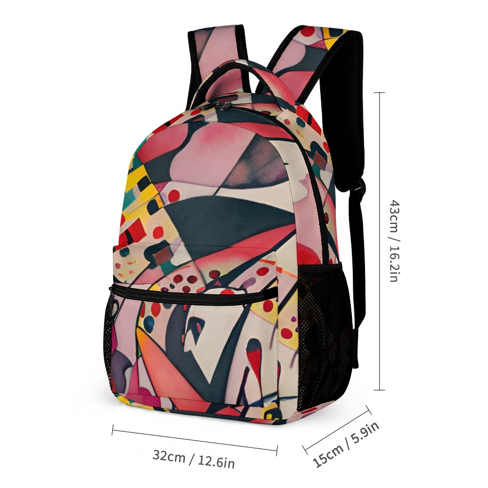 Abstract Queen School Bag Set