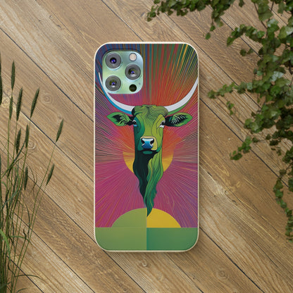 Taurus Rising EcoElegance Biodegradable Phone Case 🌿