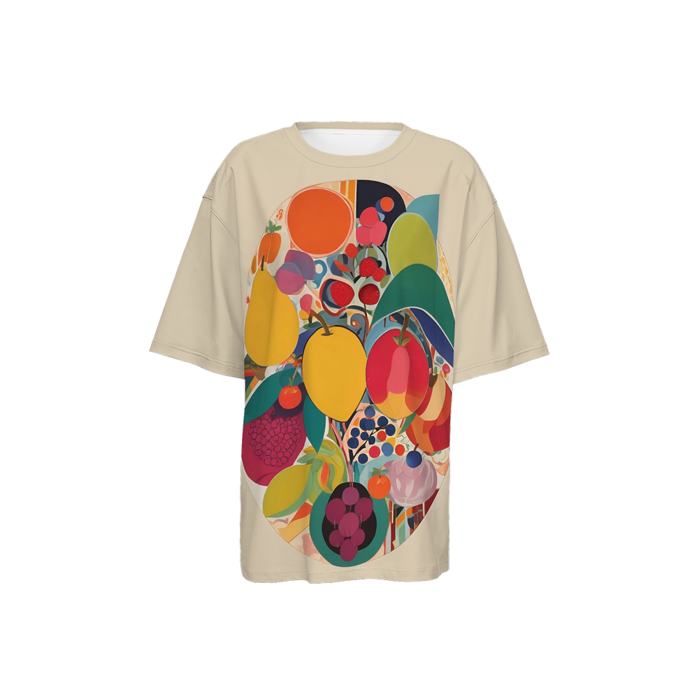 Fruit Fest Eco-Friendly Oversized T-Shirt♻️