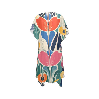 Floriposa Mid-Length Caftan