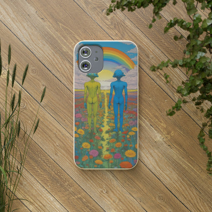 Gemini Spring V EcoElegance Biodegradable Phone Case 🌿