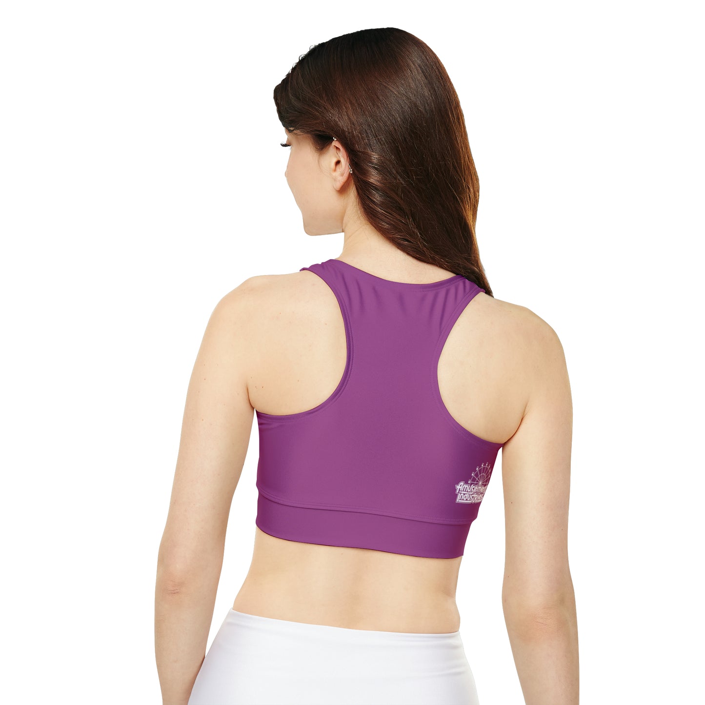 Berry Cream  Crewneck Sports Bra 🇺🇸