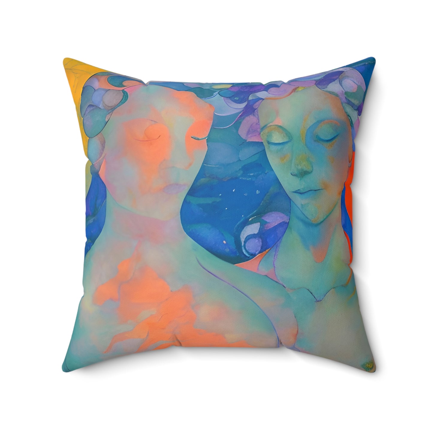 Neptunian Dreams Square Pillow