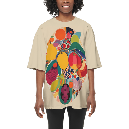 Fruit Fest Eco-Friendly Oversized T-Shirt♻️