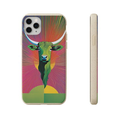 Taurus Rising EcoElegance Biodegradable Phone Case 🌿